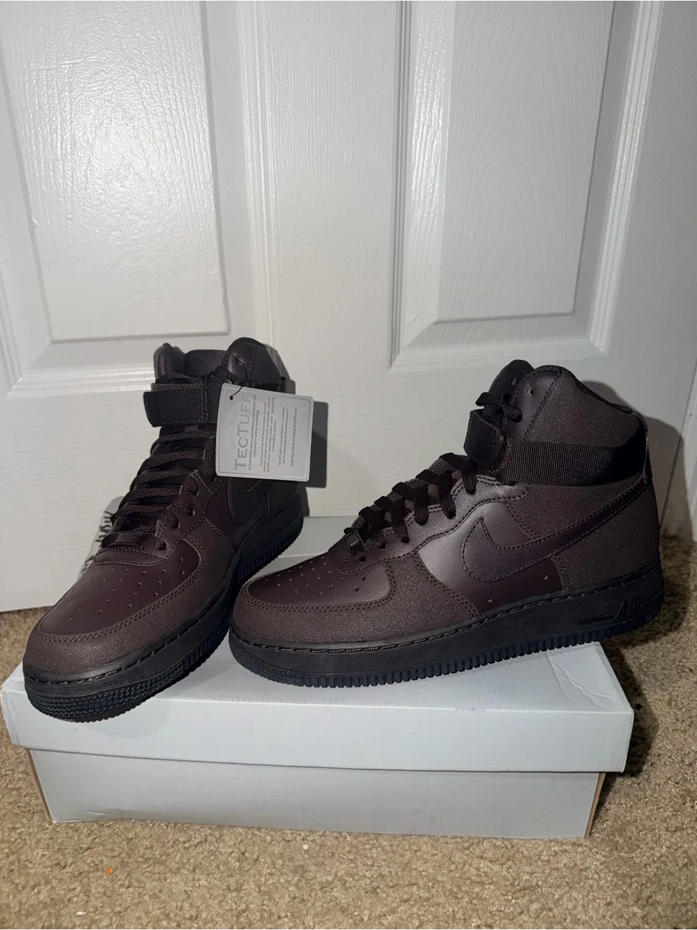 Nike Air Force 1 High ’07 Velvet Brown Men’s Size 8.5 New w/ Box